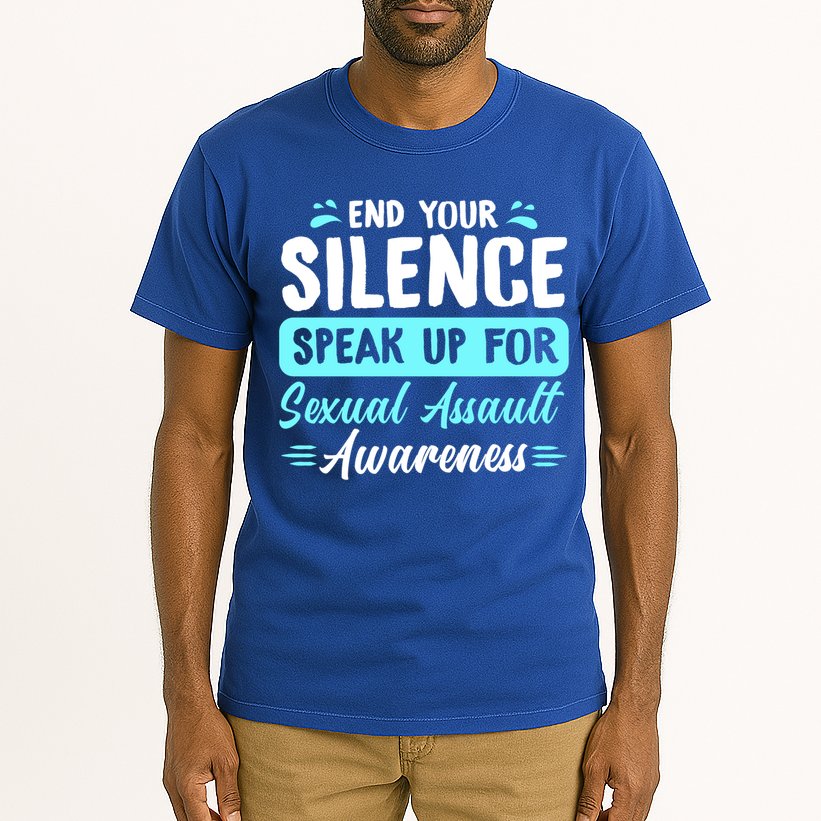 End Your Silence Speak Up For Sexual Assault Awareness Meaningful Gift Tall T-Shirt