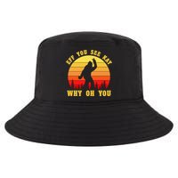 Eff You See Kay Why Oh You Bigfoot Sasquatch Funny Meme Cool Comfort Performance Bucket Hat