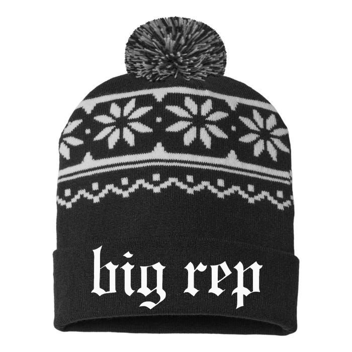 Express Yourself Trendy and Stylish Fashion Statement USA-Made Snowflake Beanie