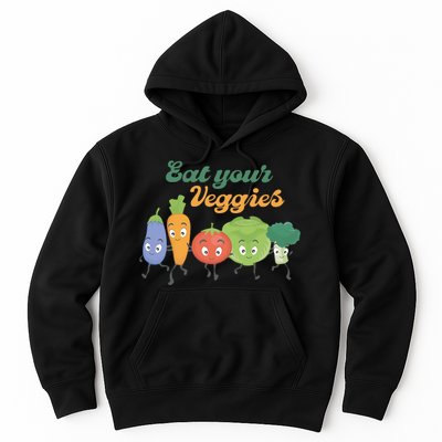 Eat Your Veggies Vegan Gift Idea Trending Hoodie