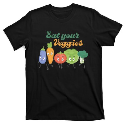 Eat Your Veggies Vegan Gift Idea Trending T-Shirt