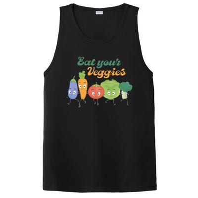 Eat Your Veggies Vegan Gift Idea Trending PosiCharge Competitor Tank