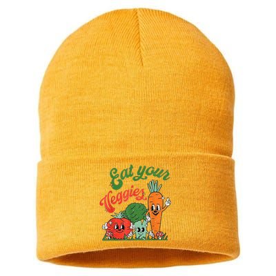 Eat Your Veggies Sustainable Knit Beanie