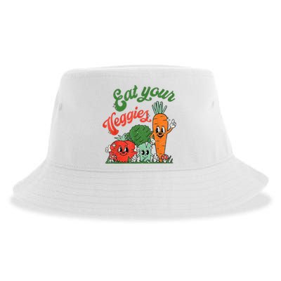 Eat Your Veggies Sustainable Bucket Hat