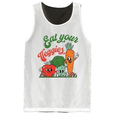 Eat Your Veggies Mesh Reversible Basketball Jersey Tank