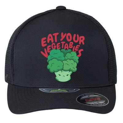 Eat Your Vegetables Flexfit Unipanel Trucker Cap