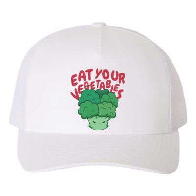 Eat Your Vegetables Yupoong Adult 5-Panel Trucker Hat