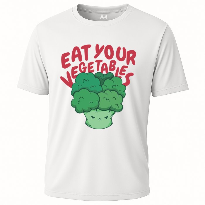 Eat Your Vegetables Cooling Performance Crew T-Shirt