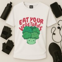 Eat Your Vegetables Cooling Performance Crew T-Shirt