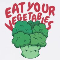 Eat Your Vegetables Cooling Performance Crew T-Shirt
