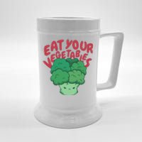 Eat Your Vegetables Beer Stein