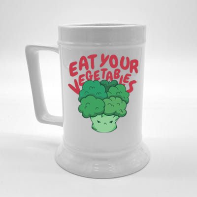 Eat Your Vegetables Beer Stein