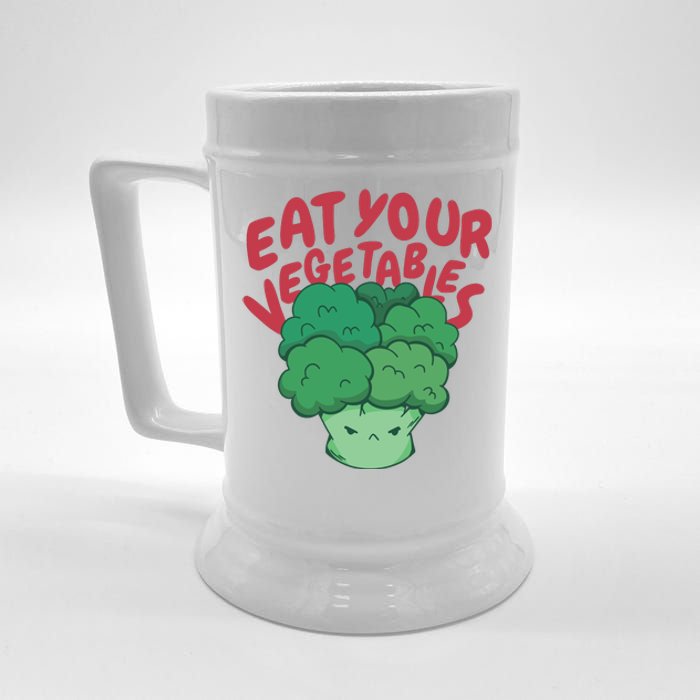 Eat Your Vegetables Beer Stein