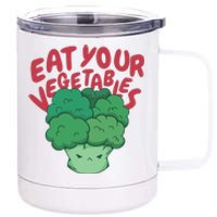 Eat Your Vegetables 12 oz Stainless Steel Tumbler Cup