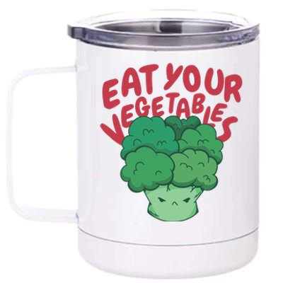 Eat Your Vegetables 12 oz Stainless Steel Tumbler Cup