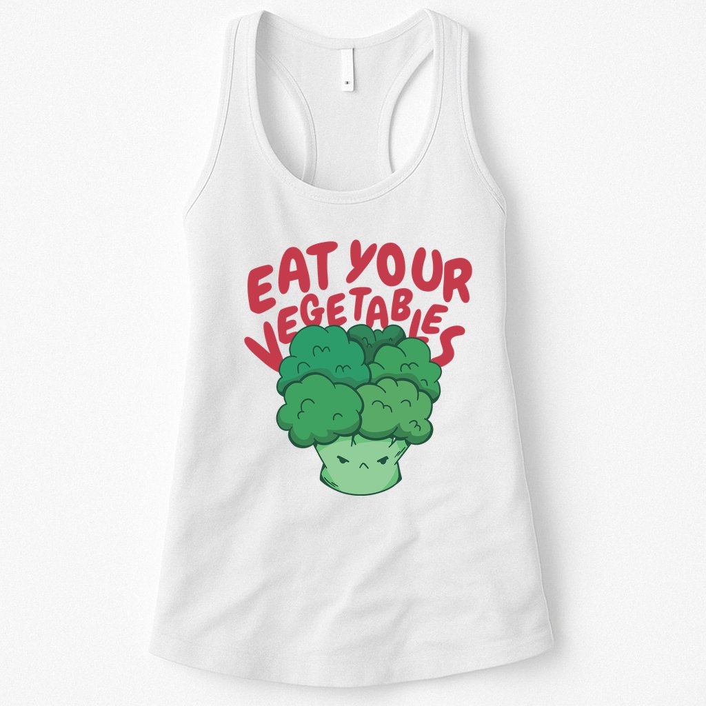 Eat Your Vegetables Womens Tank Top