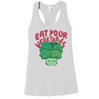 Eat Your Vegetables Women's Racerback Tank