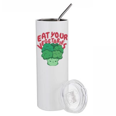 Eat Your Vegetables Stainless Steel Tumbler