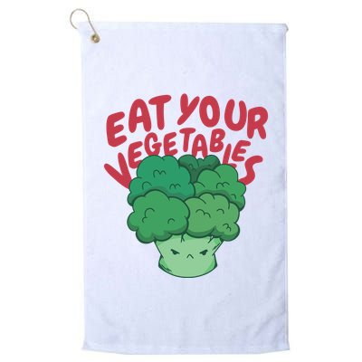 Eat Your Vegetables Golf Towel