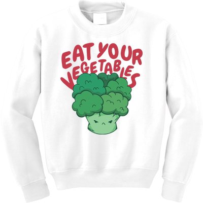 Eat Your Vegetables Kids Sweatshirt