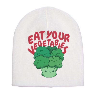 Eat Your Vegetables Short Acrylic Beanie