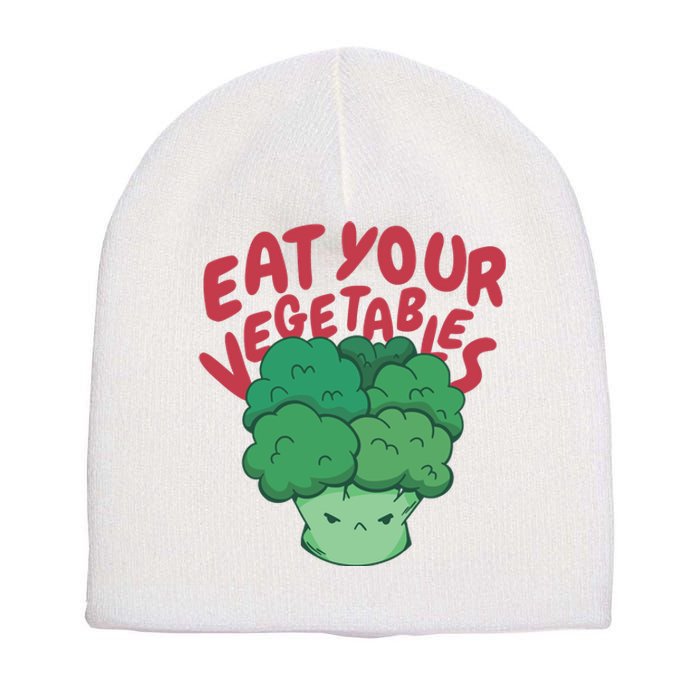 Eat Your Vegetables Short Acrylic Beanie