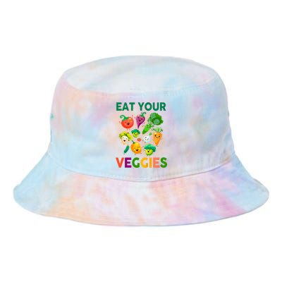 Eat Your Veggies Tie Dye Newport Bucket Hat