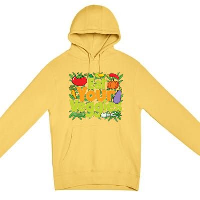 Eat Your Veggies Premium Pullover Hoodie