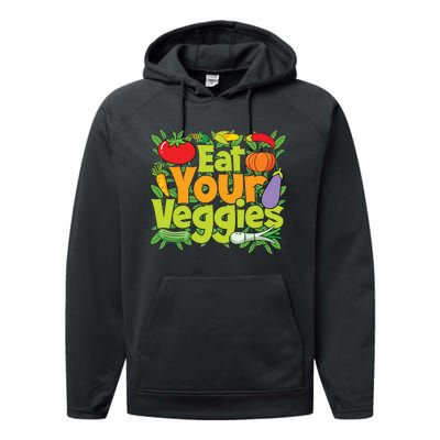 Eat Your Veggies Performance Fleece Hoodie