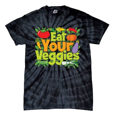 Eat Your Veggies Tie-Dye T-Shirt