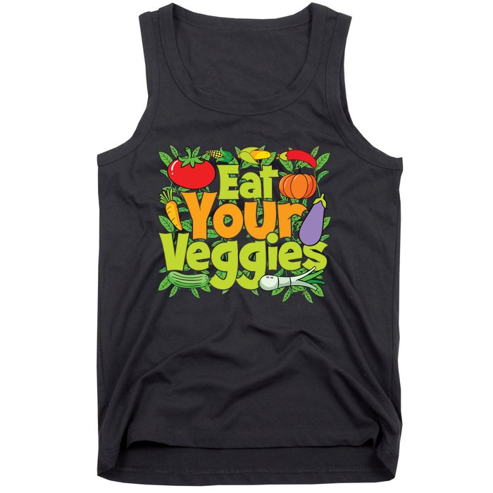 Eat Your Veggies Tank Top