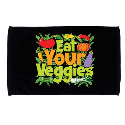 Eat Your Veggies Microfiber Hand Towel