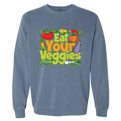 Eat Your Veggies Garment-Dyed Sweatshirt