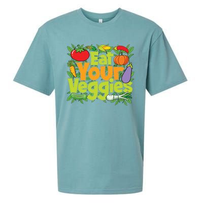 Eat Your Veggies Sueded Cloud Jersey T-Shirt