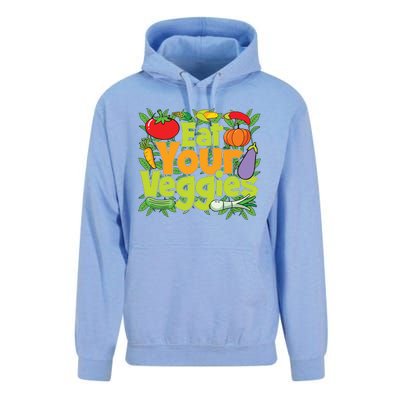 Eat Your Veggies Unisex Surf Hoodie