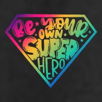 Empower Yourself with Motivational Superhero Quotes 7 Panel Mesh Trucker Snapback Hat