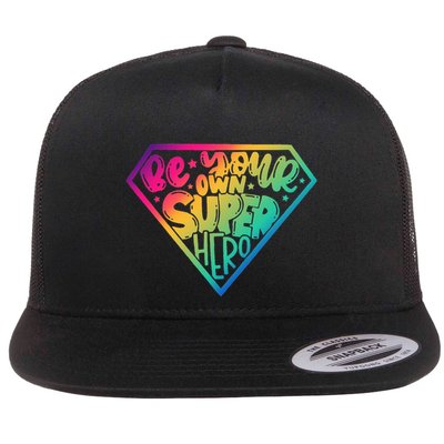 Empower Yourself with Motivational Superhero Quotes Flatbill Hat