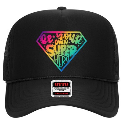 Empower Yourself with Motivational Superhero Quotes Trucker Hat