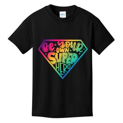 Empower Yourself with Motivational Superhero Quotes Kids T-Shirt