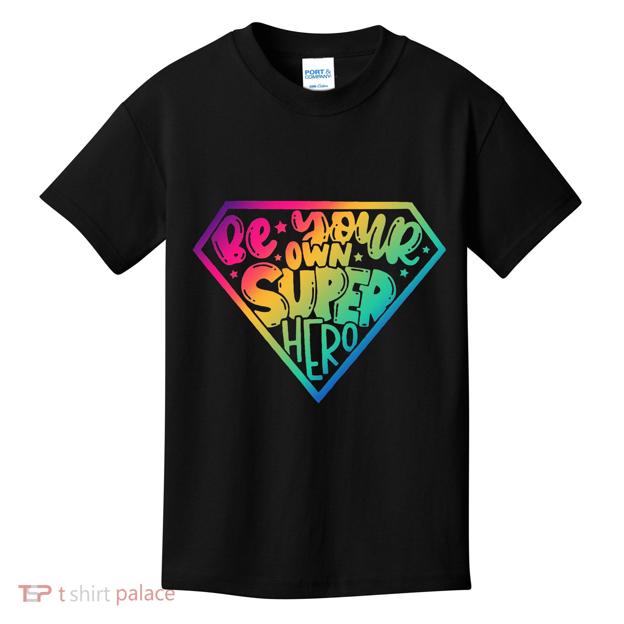 Empower Yourself with Motivational Superhero Quotes Kids T-Shirt