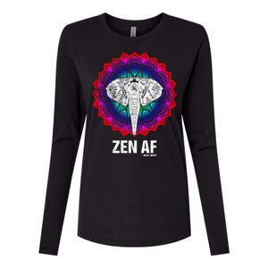 Elephant Zen Af Meaningful Gift Zen Meditation Buddhist Yoga Cute Gift Womens Cotton Relaxed Long Sleeve T-Shirt