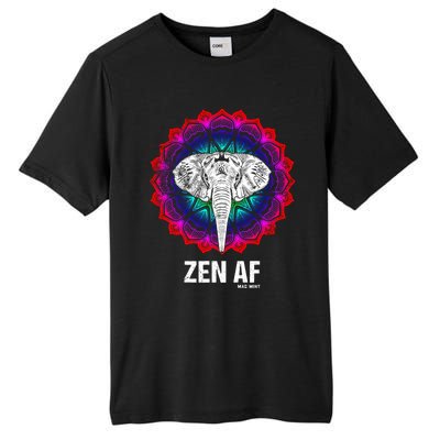 Elephant Zen Af Meaningful Gift Zen Meditation Buddhist Yoga Cute Gift Tall Fusion ChromaSoft Performance T-Shirt