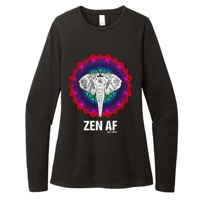 Elephant Zen Af Meaningful Gift Zen Meditation Buddhist Yoga Cute Gift Womens CVC Long Sleeve Shirt