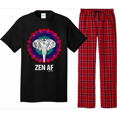 Elephant Zen Af Meaningful Gift Zen Meditation Buddhist Yoga Cute Gift Pajama Set