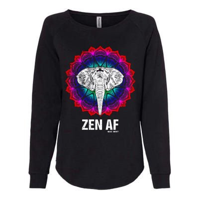 Elephant Zen Af Meaningful Gift Zen Meditation Buddhist Yoga Cute Gift Womens California Wash Sweatshirt