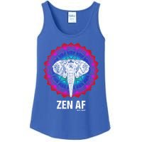 Elephant Zen Af Meaningful Gift Zen Meditation Buddhist Yoga Cute Gift Ladies Essential Tank