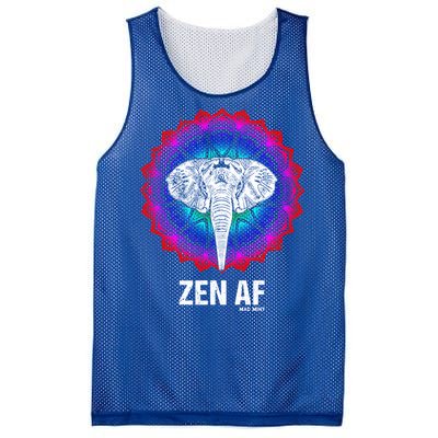 Elephant Zen Af Meaningful Gift Zen Meditation Buddhist Yoga Cute Gift Mesh Reversible Basketball Jersey Tank