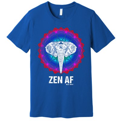 Elephant Zen Af Meaningful Gift Zen Meditation Buddhist Yoga Cute Gift Premium T-Shirt