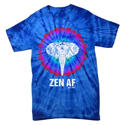 Elephant Zen Af Meaningful Gift Zen Meditation Buddhist Yoga Cute Gift Tie-Dye T-Shirt