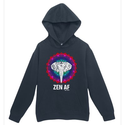 Elephant Zen Af Meaningful Gift Zen Meditation Buddhist Yoga Cute Gift Urban Pullover Hoodie